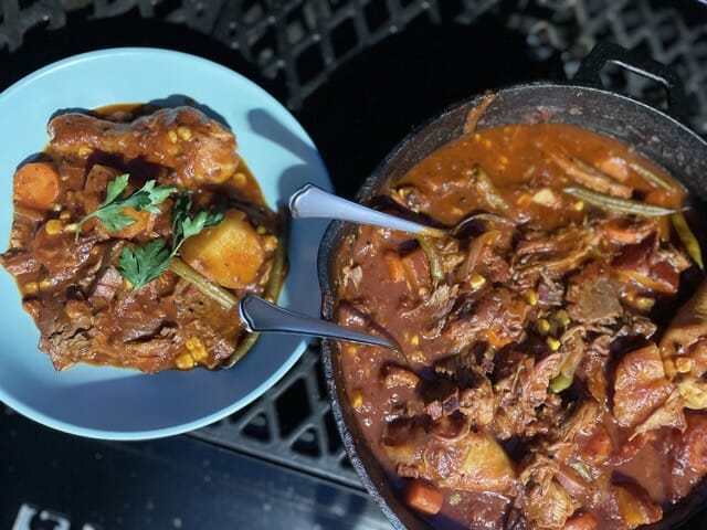 Smoked Brunswick Stew on the BBQ – Southern Comfort in a Pot