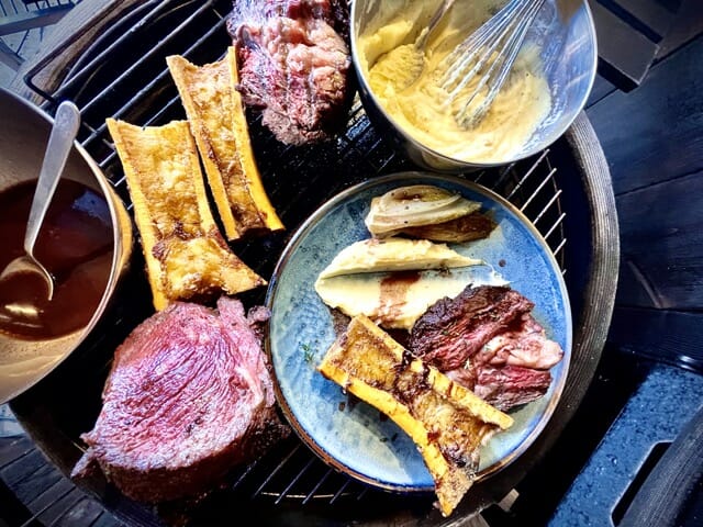 Grilled Ribeye à la Bordelaise