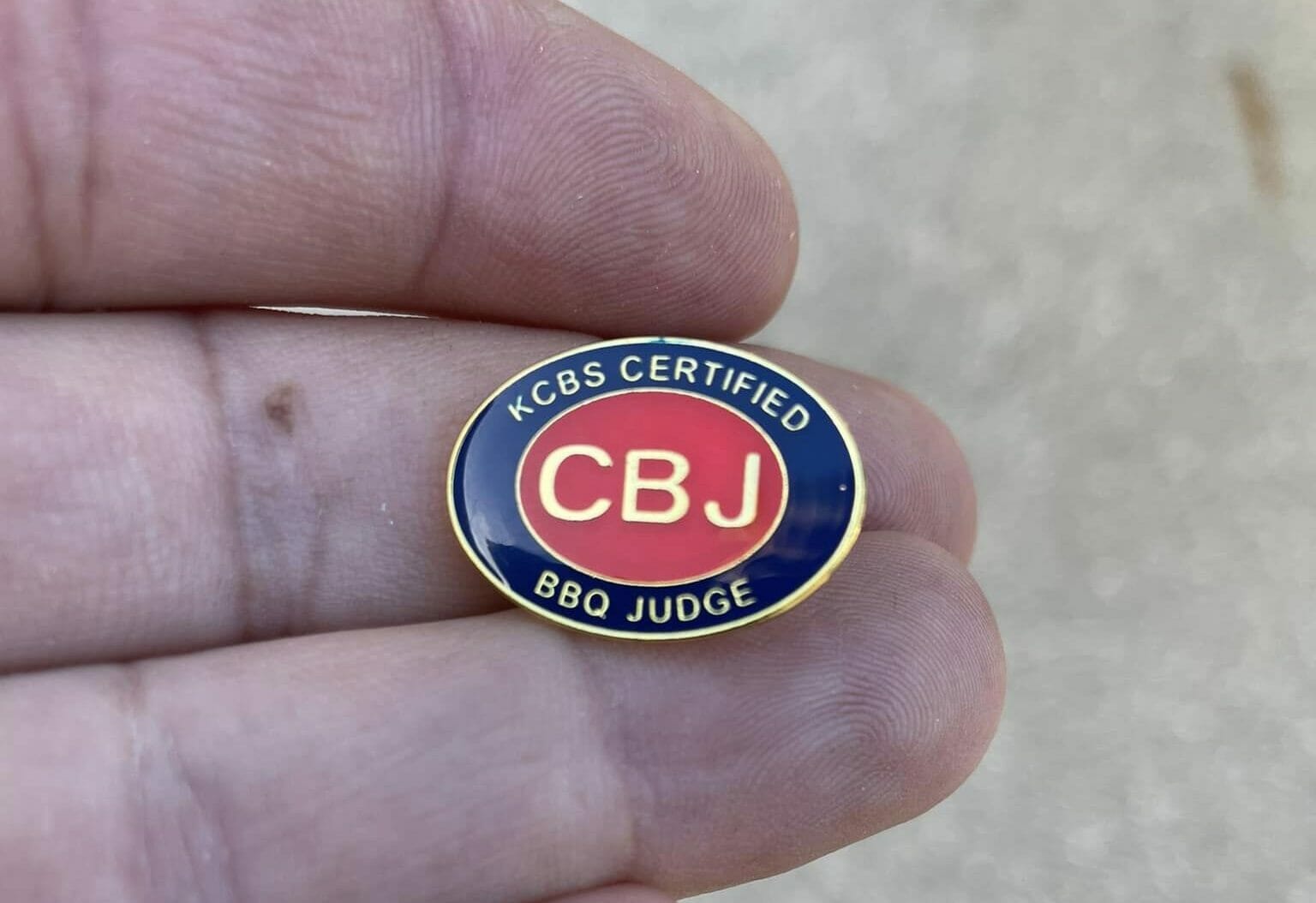 Chef Rohan, certified judge for all official Kansas City BBQ Society (KCBS) competitions.