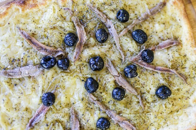 Barbecued Pissaladière