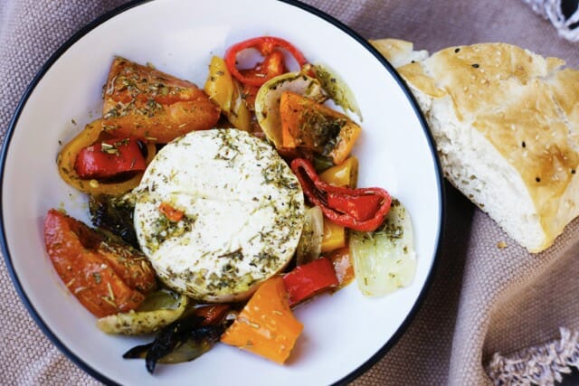 Greek-style grilled feta